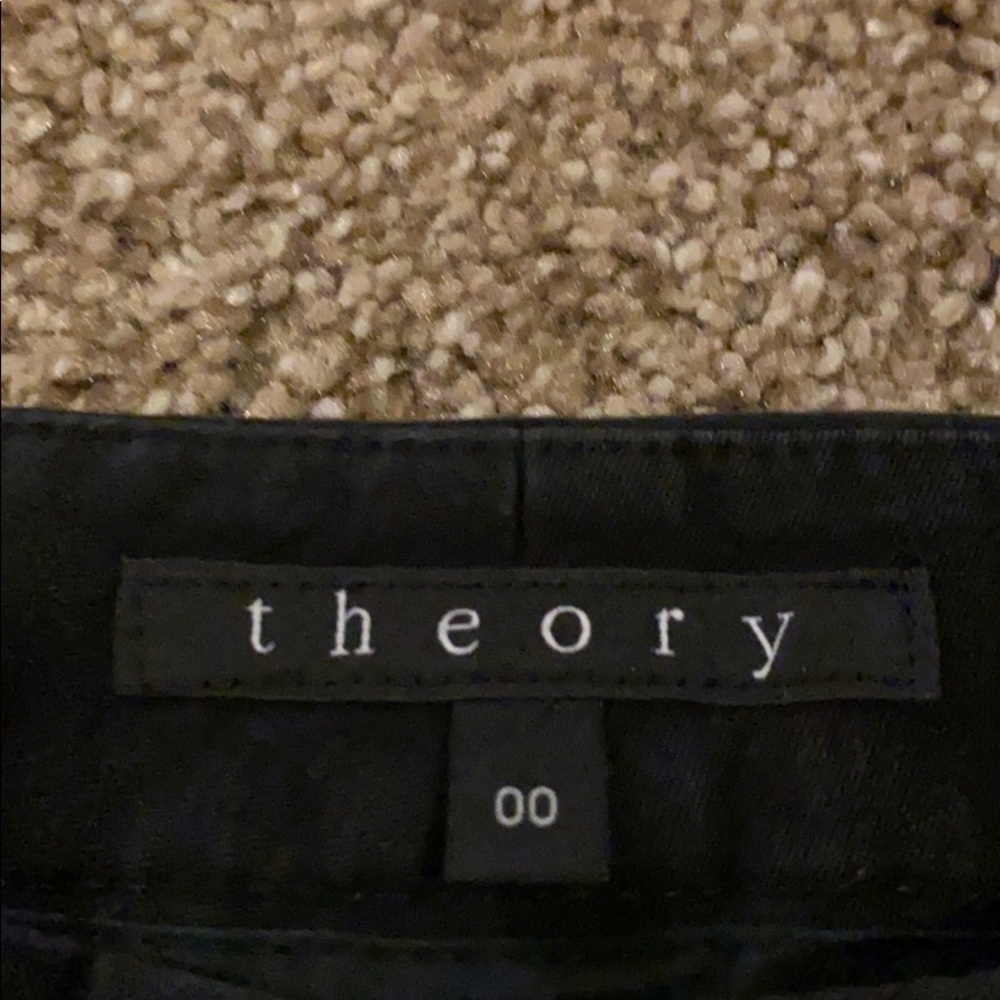 THEORY black pants size 00​ - Picture 4 of 8